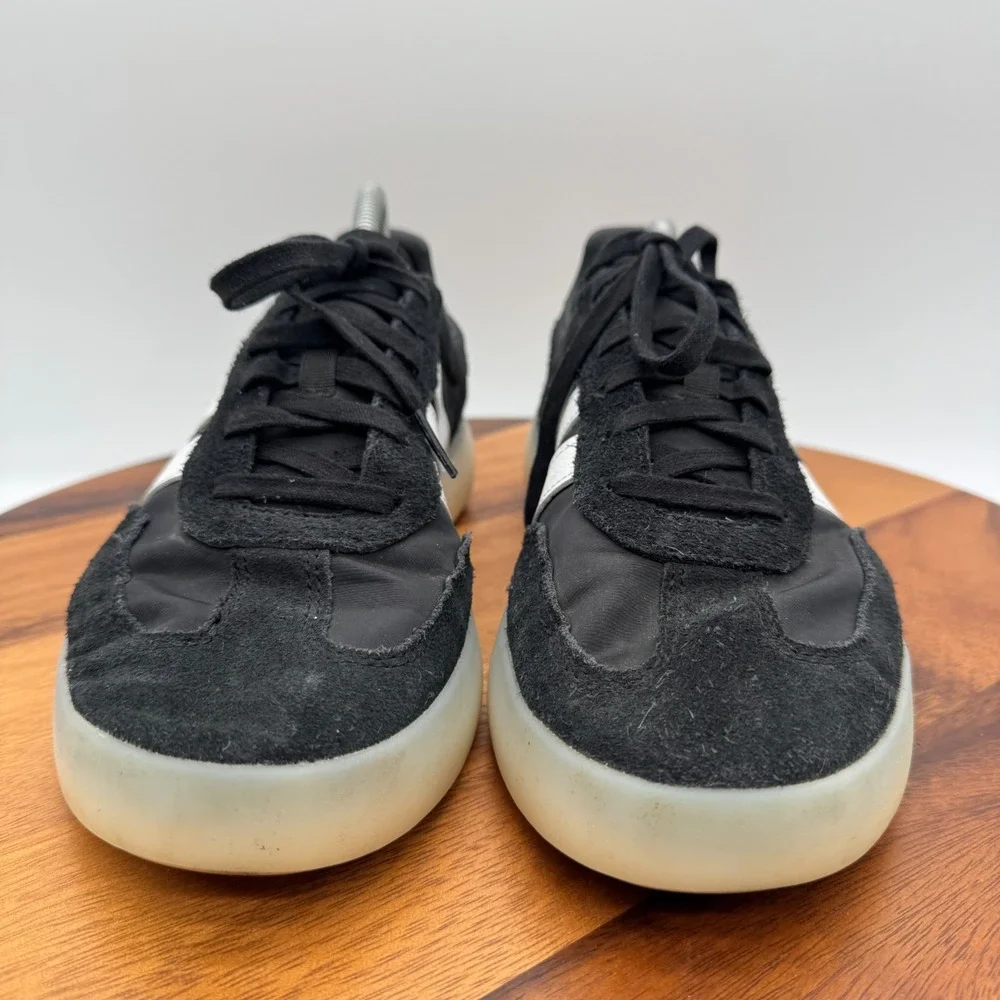 Adidas Barrera Decode Shoes Mens 9.5 Black White Walking Athletic Sneakers